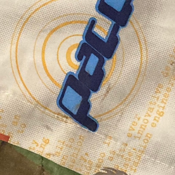 Y2K Paco Jeans‎ button down AOP club shirt size L - Picture 5 of 8